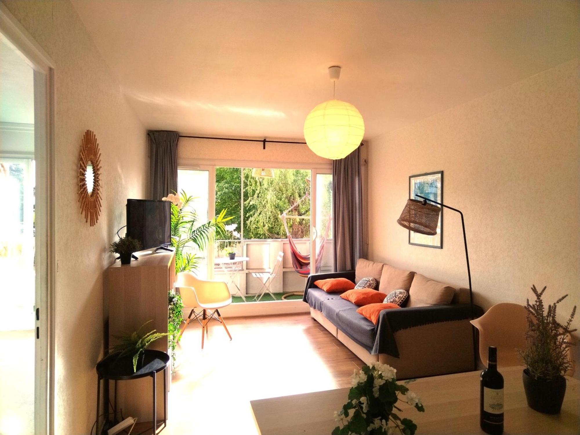 Apartment Du Parc Fleuri De Coeur Lyon8 Pkg Free 95m2